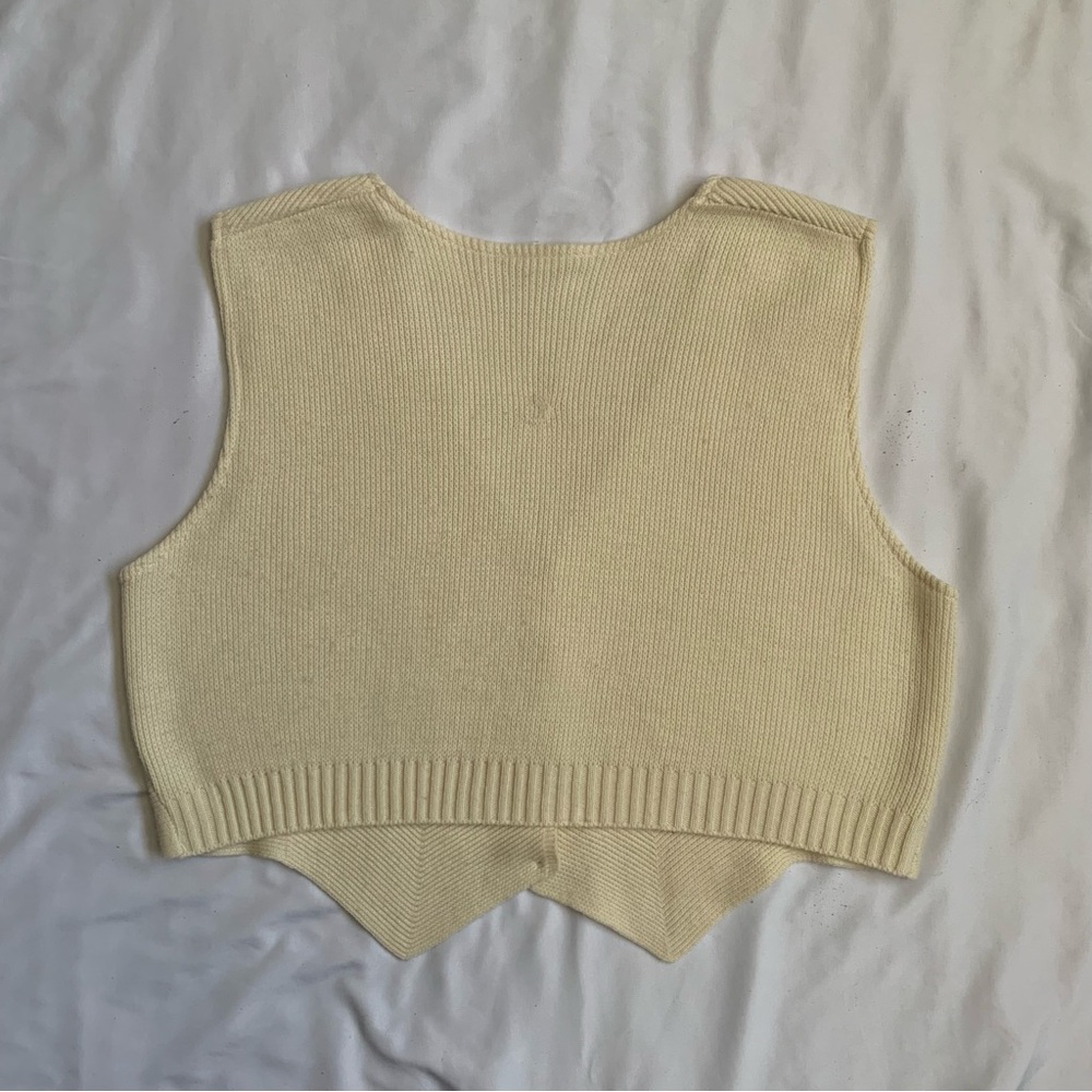 Vintage Knit Vest - Picture 2 of 8